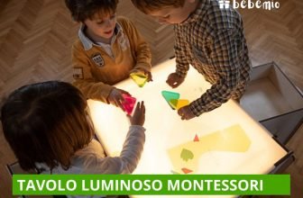 tavolo luminoso montessori